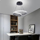 POWERTECH LED φωτιστικό οροφής HLL-0154, 25W, 4000K, Φ40cm, 1m, μαύρο POWERTECH LED φωτιστικό οροφής HLL-0154, 25W, 4000K, Φ40cm, 1m, μαύρο
