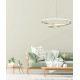 POWERTECH LED φωτιστικό οροφής HLL-0155, 25W, 4000K, Φ40cm, 1m, χρυσό POWERTECH LED φωτιστικό οροφής HLL-0155, 25W, 4000K, Φ40cm, 1m, χρυσό