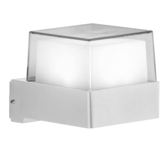 POWERTECH LED φωτιστικό τοίχου HLL-0156, 7W, 4000K, 560lm, IP65, λευκό