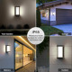 POWERTECH LED φωτιστικό τοίχου HLL-0166, 12W, 4000K, 960lm, IP65, μεταλλικό, μαύρο POWERTECH LED φωτιστικό τοίχου HLL-0166, 12W, 4000K, 960lm, IP65, μεταλλικό, μαύρο