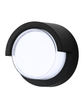 POWERTECH LED φωτιστικό τοίχου HLL-0167, 12W, 4000K, 960lm, IP65, μεταλλικό, μαύρο POWERTECH LED φωτιστικό τοίχου HLL-0167, 12W, 4000K, 960lm, IP65, μεταλλικό, μαύρο