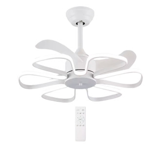 POWERTECH ανεμιστήρας οροφής HLL-0173 με LED φως, 96W, Φ55x35cm, λευκός POWERTECH ανεμιστήρας οροφής HLL-0173 με LED φως, 96W, Φ55x35cm, λευκός