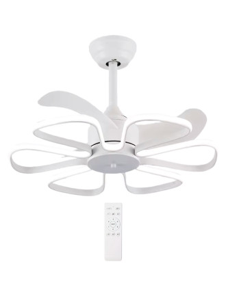 POWERTECH ανεμιστήρας οροφής HLL-0173 με LED φως, 96W, Φ55x35cm, λευκός POWERTECH ανεμιστήρας οροφής HLL-0173 με LED φως, 96W, Φ55x35cm, λευκός