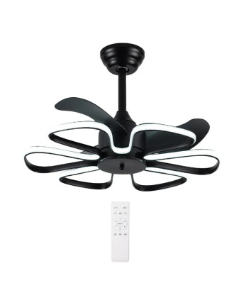 POWERTECH ανεμιστήρας οροφής HLL-0174 με LED φως, 96W, Φ55x35cm, μαύρος POWERTECH ανεμιστήρας οροφής HLL-0174 με LED φως, 96W, Φ55x35cm, μαύρος
