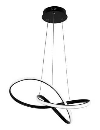POWERTECH LED φωτιστικό οροφής HLL-0180, 50W, 4000K, Φ60cm x 120cm, μαύρο POWERTECH LED φωτιστικό οροφής HLL-0180, 50W, 4000K, Φ60cm x 120cm, μαύρο
