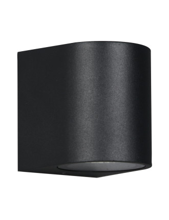 POWERTECH φωτιστικό τοίχου HLL-0187 για GU10 λάμπα, μεταλλικό, IP65, μαύρο POWERTECH φωτιστικό τοίχου HLL-0187 για GU10 λάμπα, μεταλλικό, IP65, μαύρο