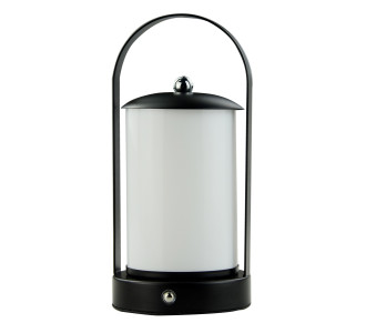 POWERTECH LED επιτραπέζιο φωτιστικό HLL-0192 με λαβή, ρυθμιζόμενο, επαναφορτιζόμενο, μαύρο