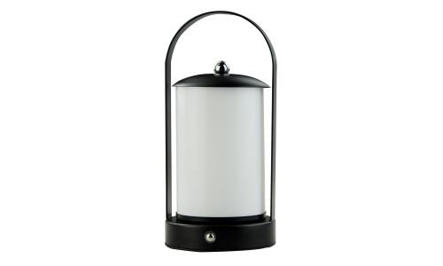 POWERTECH LED επιτραπέζιο φωτιστικό HLL-0192 με λαβή, ρυθμιζόμενο, επαναφορτιζόμενο, μαύρο