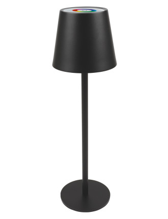 POWERTECH LED επιτραπέζιο φωτιστικό HLL-0195, RGB, ρυθμιζόμενο, επαναφορτιζόμενο, μαύρο POWERTECH LED επιτραπέζιο φωτιστικό HLL-0195, RGB, ρυθμιζόμενο, επαναφορτιζόμενο, μαύρο