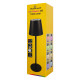 POWERTECH LED επιτραπέζιο φωτιστικό HLL-0195, RGB, ρυθμιζόμενο, επαναφορτιζόμενο, μαύρο POWERTECH LED επιτραπέζιο φωτιστικό HLL-0195, RGB, ρυθμιζόμενο, επαναφορτιζόμενο, μαύρο