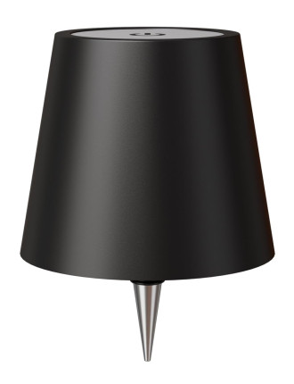 POWERTECH LED φωτιστικό για μπουκάλι HLL-0197, ρυθμιζόμενο, επαναφορτιζόμενο, μαύρο