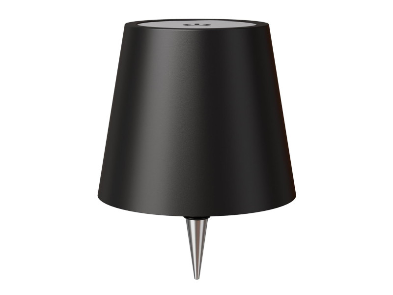 POWERTECH LED φωτιστικό για μπουκάλι HLL-0197, ρυθμιζόμενο, επαναφορτιζόμενο, μαύρο