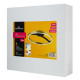 POWERTECH LED φωτιστικό οροφής HLL-0199, 29W, 4000K, Φ38x10cm, χρυσό/μαύρο POWERTECH LED φωτιστικό οροφής HLL-0199, 29W, 4000K, Φ38x10cm, χρυσό/μαύρο