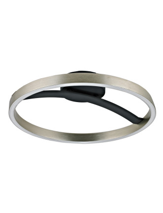POWERTECH LED φωτιστικό οροφής HLL-0200, 29W, 4000K, Φ38x10cm, ασημί/μαύρο POWERTECH LED φωτιστικό οροφής HLL-0200, 29W, 4000K, Φ38x10cm, ασημί/μαύρο