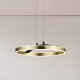 POWERTECH LED φωτιστικό οροφής HLL-0201, 29W, 4000K, Φ38x120cm, χρυσό/μαύρο POWERTECH LED φωτιστικό οροφής HLL-0201, 29W, 4000K, Φ38x120cm, χρυσό/μαύρο