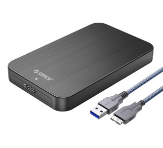 ORICO θήκη για 2.5" SATA HDD/SSD HM25U3, 5Gbps, μαύρη ORICO θήκη για 2.5" SATA HDD/SSD HM25U3, 5Gbps, μαύρη