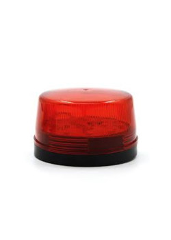 Strobe εσωτερικών & εξωτερικών χώρων, LED, 12V, Red