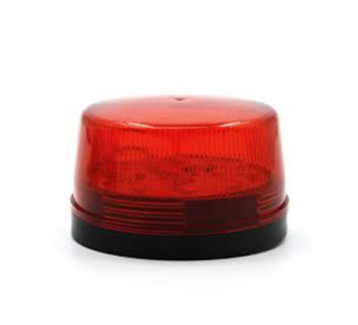 Strobe εσωτερικών & εξωτερικών χώρων, LED, 12V, Red
