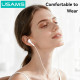 USAMS earphones με μικρόφωνο SJ771, USB-C σύνδεση, 1.2m, λευκά USAMS earphones με μικρόφωνο SJ771, USB-C σύνδεση, 1.2m, λευκά