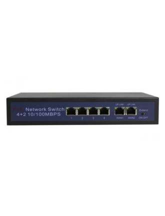 LONGSE PoE switch HT412, 4x LAN port & 2x WAN port, 10/100Mbps LONGSE PoE switch HT412, 4x LAN port & 2x WAN port, 10/100Mbps