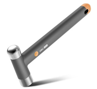 DELI σφυρί μπάλας HT7008C με αντιολισθητική λαβή, 250gr, 245mm, γκρι/πορτοκαλί DELI σφυρί μπάλας HT7008C με αντιολισθητική λαβή, 250gr, 245mm, γκρι/πορτοκαλί