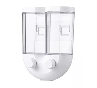 Διανεμητής δημητριακών HUH-0049, με επιτοίχια βάση, 1300ml, λευκός