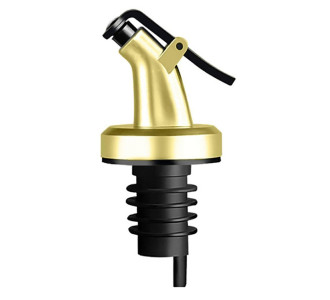 Πώμα ροής για μπουκάλι HUH-0109 με κλείστρο, Φ18mm, χρυσό Πώμα ροής για μπουκάλι HUH-0109 με κλείστρο, Φ18mm, χρυσό