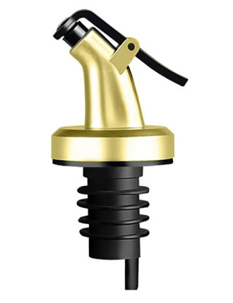 Πώμα ροής για μπουκάλι HUH-0109 με κλείστρο, Φ18mm, χρυσό Πώμα ροής για μπουκάλι HUH-0109 με κλείστρο, Φ18mm, χρυσό