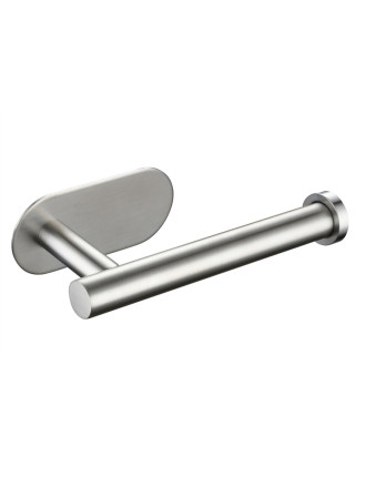 Επιτοίχια χαρτοθήκη μπάνιου HUH-0116 με αυτοκόλλητο, μεταλλική, 4.5x4.5x16cm, ασημί Επιτοίχια χαρτοθήκη μπάνιου HUH-0116 με αυτοκόλλητο, μεταλλική, 4.5x4.5x16cm, ασημί