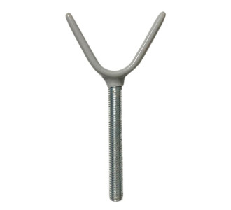 C-TECH βάση στήριξης προστατευτικής πόρτας HUH-0122, 60mm, γκρι