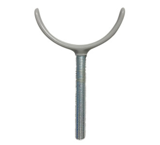 C-TECH βάση στήριξης προστατευτικής πόρτας HUH-0123, 75mm, γκρι