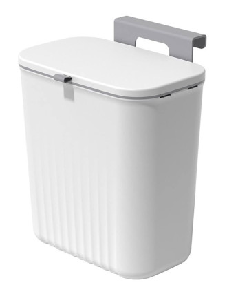 HOME USE κάδος απορριμμάτων HUH-0151, 9lt, 26x16x29cm, λευκός HOME USE κάδος απορριμμάτων HUH-0151, 9lt, 26x16x29cm, λευκός