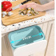 HOME USE κάδος απορριμμάτων HUH-0152, 9lt, 26x16x29cm, γκρι HOME USE κάδος απορριμμάτων HUH-0152, 9lt, 26x16x29cm, γκρι