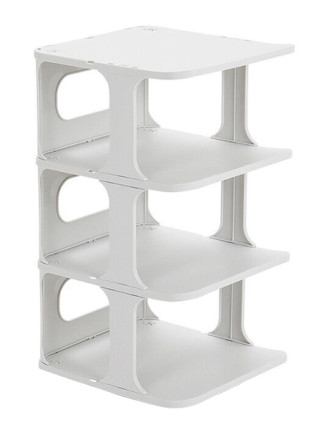 HOME USE παπουτσοθήκη HUH-0154, 4 θέσεων, 24.5x26.5x45cm, γκρι HOME USE παπουτσοθήκη HUH-0154, 4 θέσεων, 24.5x26.5x45cm, γκρι