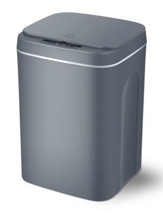 HOME USE κάδος απορριμμάτων HUH-0190 με φωτοκύτταρο, 14lt, γκρι HOME USE κάδος απορριμμάτων HUH-0190 με φωτοκύτταρο, 14lt, γκρι