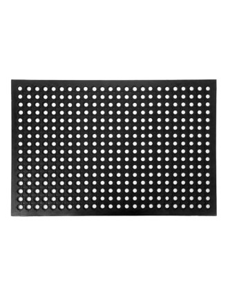 HOME USE πατάκι εισόδου HUH-0210, αντιολισθητικό, καουτσούκ, 90x60cm, 8mm πάχος, μαύρο HOME USE πατάκι εισόδου HUH-0210, αντιολισθητικό, καουτσούκ, 90x60cm, 8mm πάχος, μαύρο