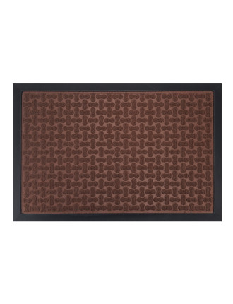 HOME USE πατάκι εισόδου HUH-0211, αντιολισθητικό, 60x40cm, 5mm πάχος, καφέ HOME USE πατάκι εισόδου HUH-0211, αντιολισθητικό, 60x40cm, 5mm πάχος, καφέ