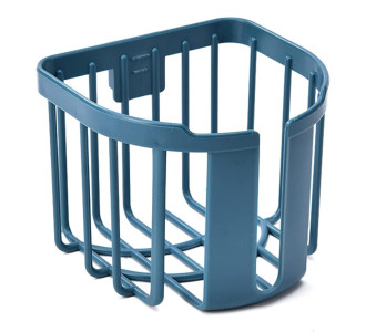 HOME USE επιτοίχια χαρτοθήκη μπάνιου HUH-0220 με αυτοκόλλητο, 11x14x13.5cm, μπλε HOME USE επιτοίχια χαρτοθήκη μπάνιου HUH-0220 με αυτοκόλλητο, 11x14x13.5cm, μπλε