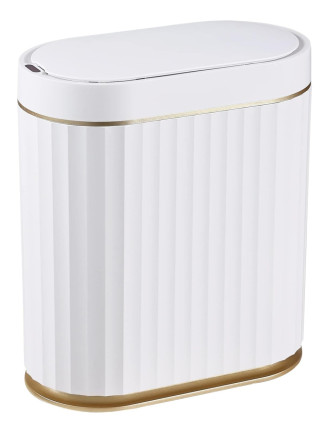 HOME USE κάδος απορριμμάτων HUH-0226 με φωτοκύτταρο, 7lt, λευκός HOME USE κάδος απορριμμάτων HUH-0226 με φωτοκύτταρο, 7lt, λευκός