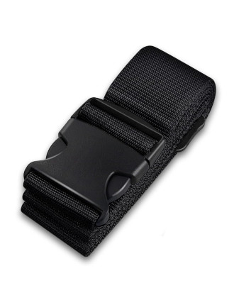 HOME USE ιμάντας βαλίτσας HUH-0242, ρυθμιζόμενος, 2m, μαύρος