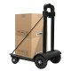 HOME USE καρότσι μεταφοράς φορτίων HUH-0244, πτυσσόμενο, έως 50kg, μαύρο HOME USE καρότσι μεταφοράς φορτίων HUH-0244, πτυσσόμενο, έως 50kg, μαύρο