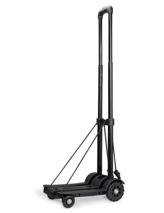 HOME USE καρότσι μεταφοράς φορτίων HUH-0244, πτυσσόμενο, έως 50kg, μαύρο HOME USE καρότσι μεταφοράς φορτίων HUH-0244, πτυσσόμενο, έως 50kg, μαύρο