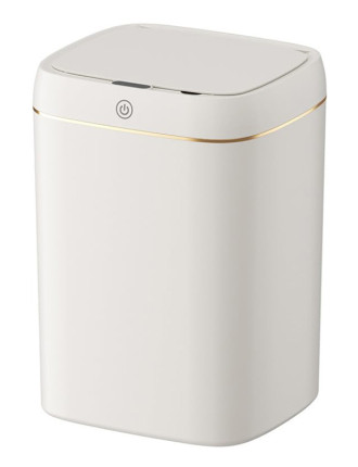 HOME USE κάδος απορριμμάτων HUH-0251 με φωτοκύτταρο, 9lt, λευκός HOME USE κάδος απορριμμάτων HUH-0251 με φωτοκύτταρο, 9lt, λευκός