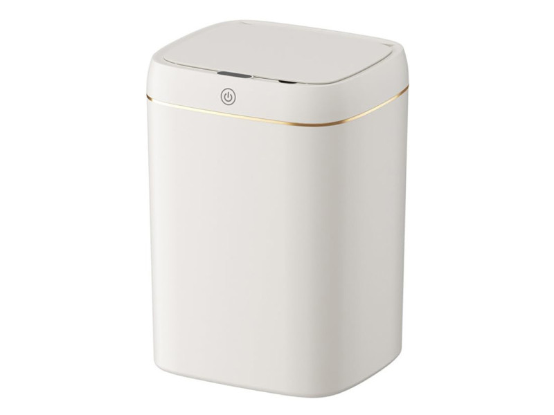 HOME USE κάδος απορριμμάτων HUH-0251 με φωτοκύτταρο, 9lt, λευκός