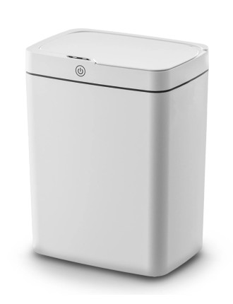 HOME USE κάδος απορριμμάτων HUH-0252 με φωτοκύτταρο, 11.5lt, λευκός HOME USE κάδος απορριμμάτων HUH-0252 με φωτοκύτταρο, 11.5lt, λευκός
