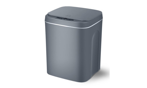 HOME USE κάδος απορριμμάτων HUH-0254 με φωτοκύτταρο, 10.5lt, γκρι