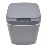 HOME USE κάδος απορριμμάτων HUH-0254 με φωτοκύτταρο, 10.5lt, γκρι