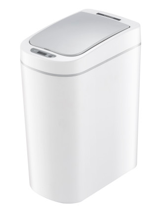 HOME USE κάδος απορριμμάτων HUH-0255 με φωτοκύτταρο, 7lt, λευκός HOME USE κάδος απορριμμάτων HUH-0255 με φωτοκύτταρο, 7lt, λευκός