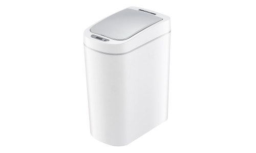 HOME USE κάδος απορριμμάτων HUH-0255 με φωτοκύτταρο, 7lt, λευκός HOME USE κάδος απορριμμάτων HUH-0255 με φωτοκύτταρο, 7lt, λευκός