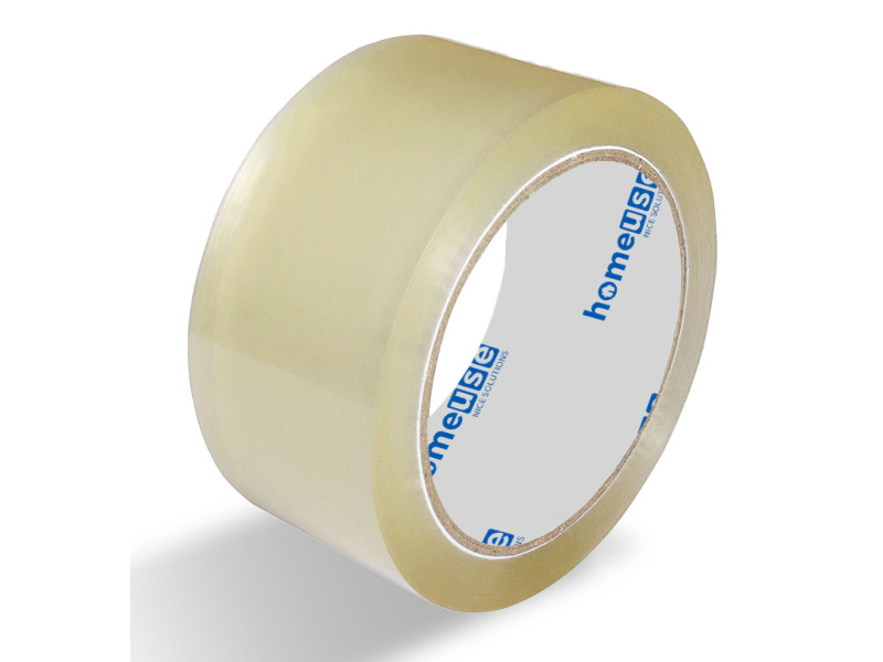 HOME USE αυτοκόλλητη ταινία HUH-0259, διάφανη, αθόρυβη, 48mm, 60m, 6τμχ